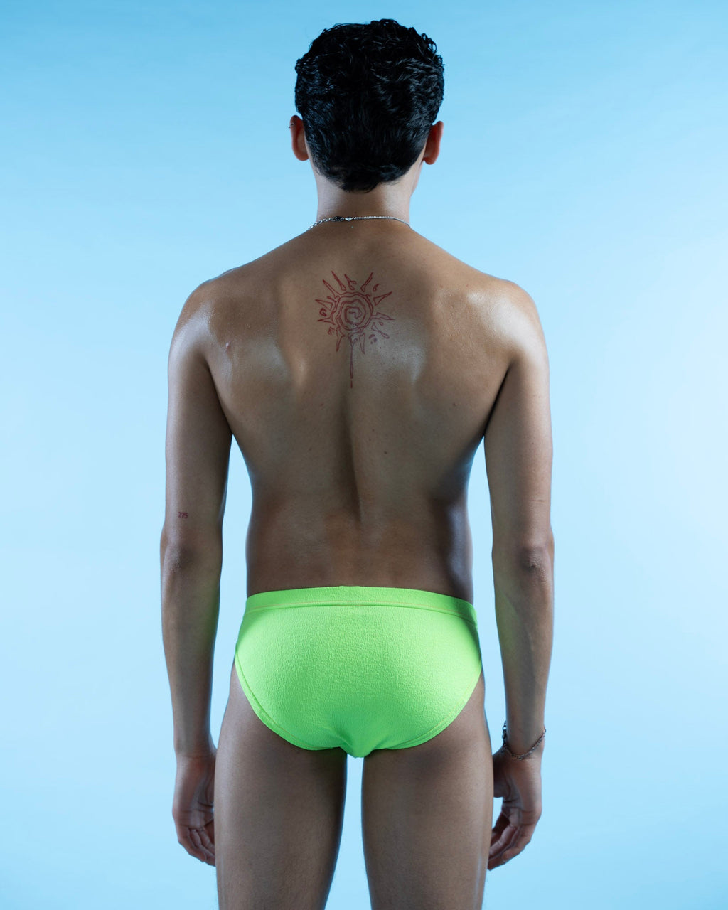 Electric Lime - swimwithjojo - Swim Brief